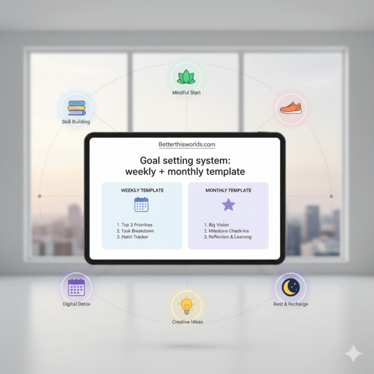 Betterthisworld.com Goal setting system