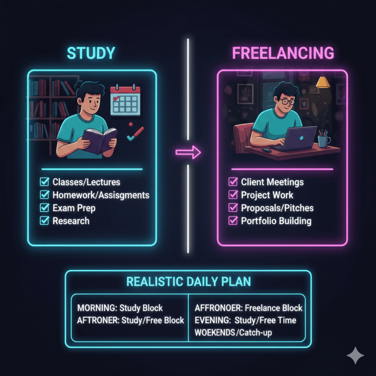 Freelancing schedule