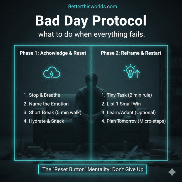 betterthisworld.com Bad Day Protocol