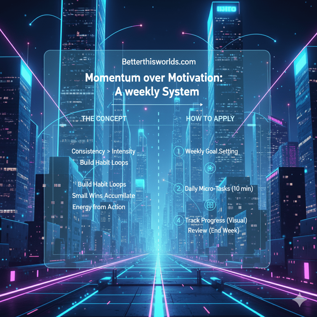 Momentum over Motivation